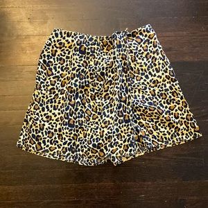 Vintage Liz Claiborne leopard print skort!!!